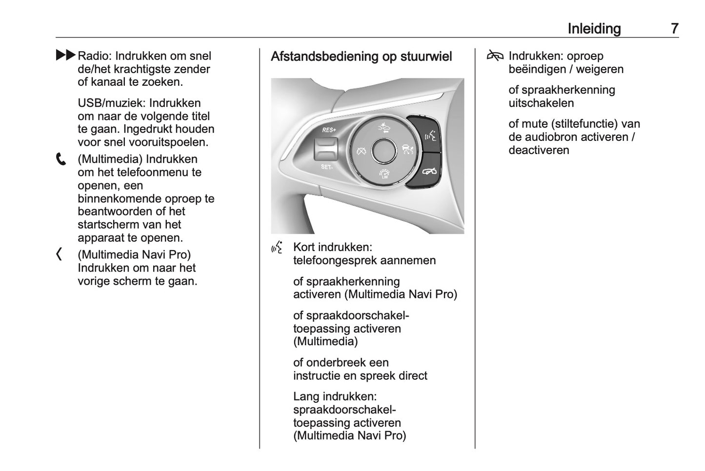 Opel Astra Infotainment System Handleiding 2019 - 2021