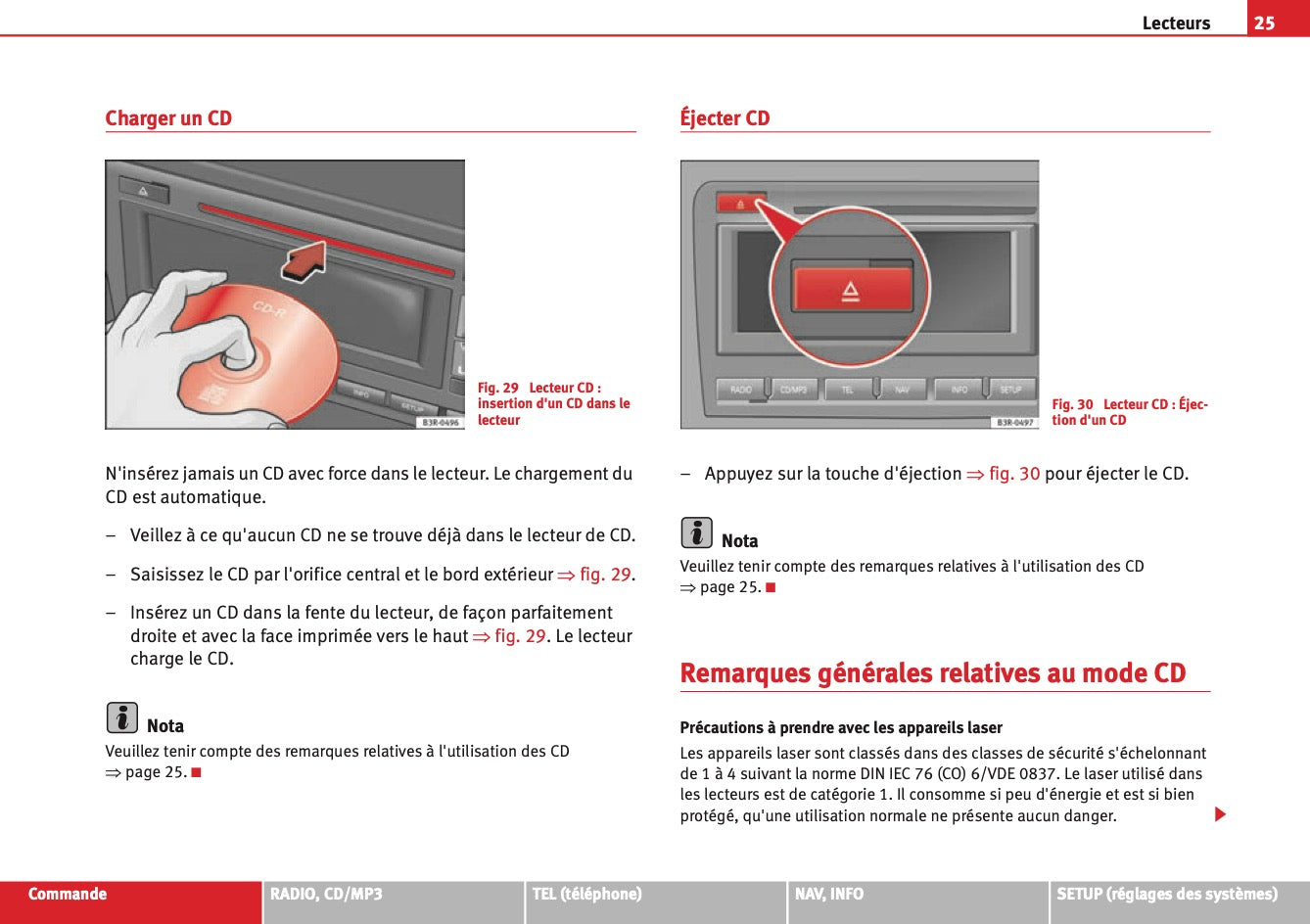 Seat Media System 1.0 Guide d'instructions