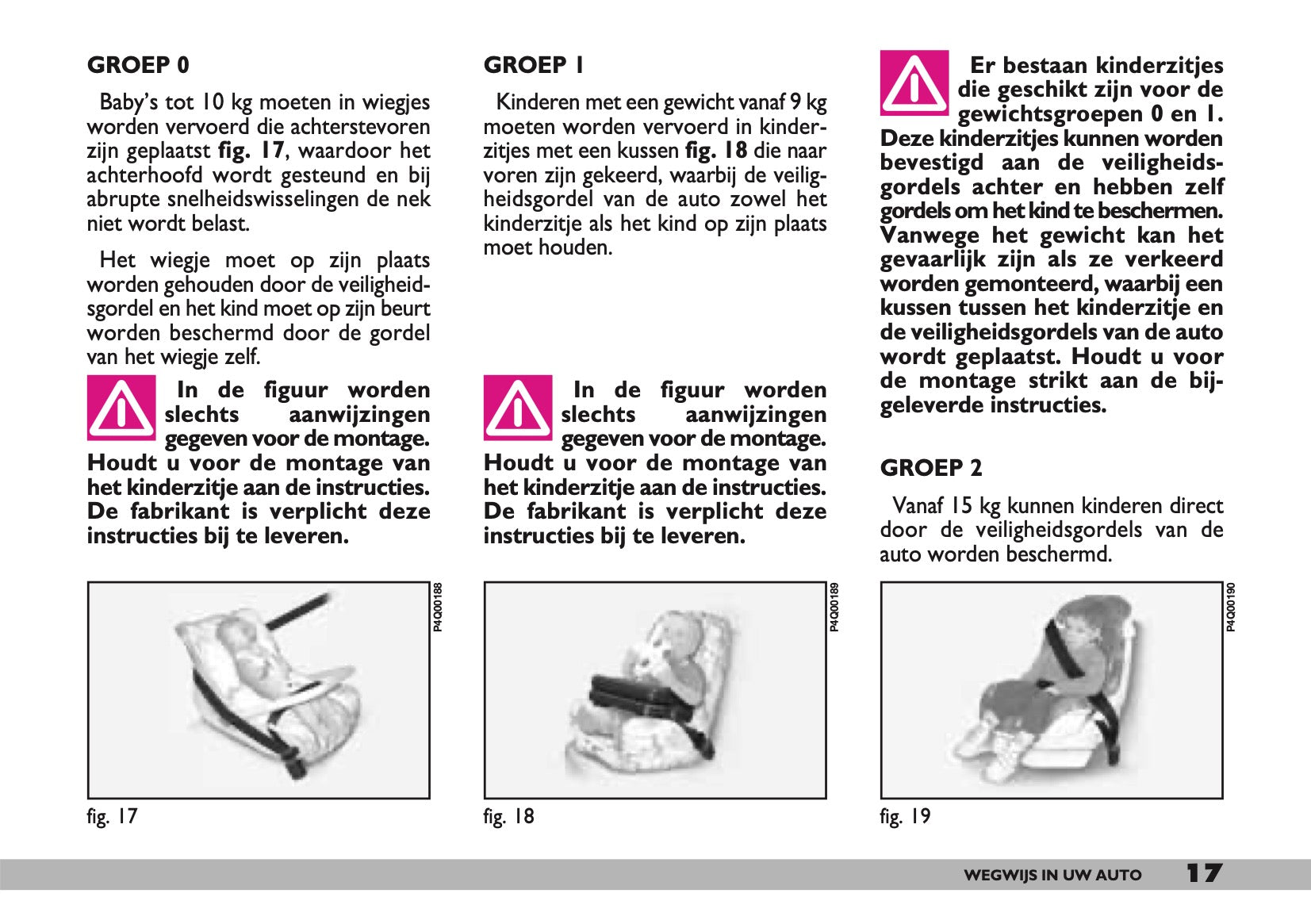 maxi cosi keilkissen wie lange 2000-2001 Fiat Seicento Owner's Manual