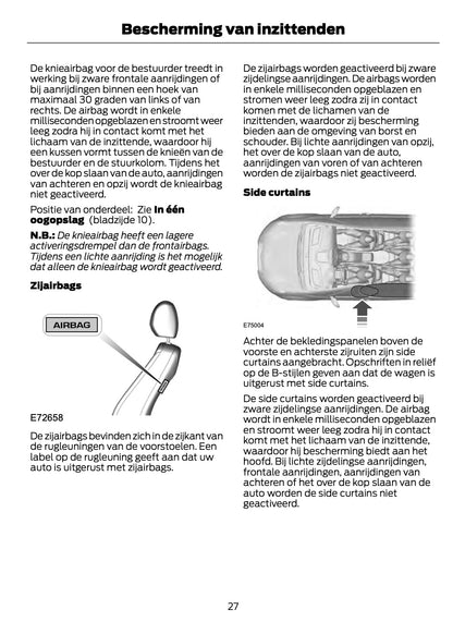 2011-2012 Ford Fiesta Bedienungsanleitung | Niederländisch