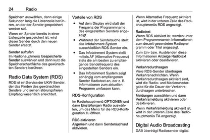 Opel Grandland X Infotainment Bedienungsanleitung 2017 - 2020