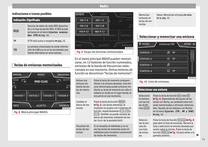 Seat Media System Touch Manual de Instrucciones 2012 - 2015