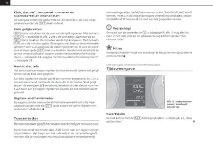 2010-2015 Audi A1 Owner's Manual | Dutch