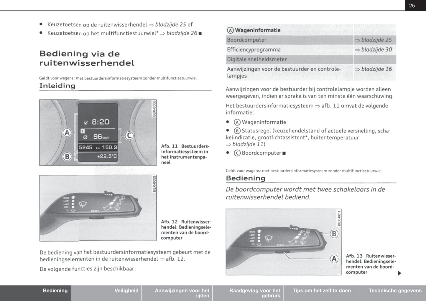 2010-2015 Audi A1 Manuel du propriétaire | Néerlandais