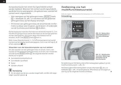 2010-2015 Audi A1 Bedienungsanleitung | Niederländisch