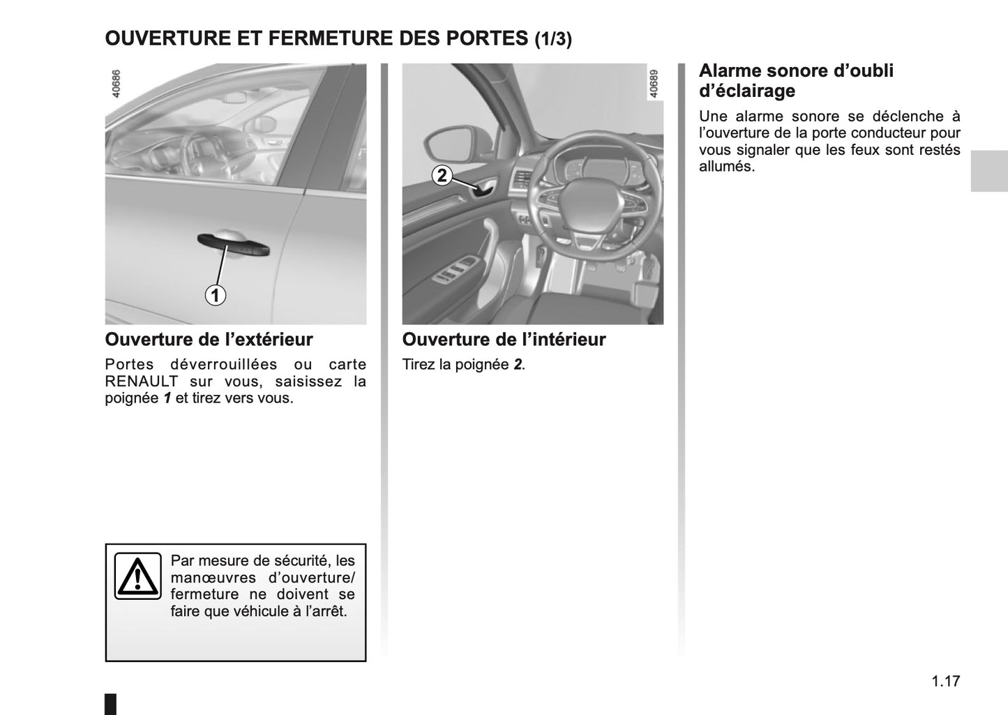 2017-2018 Renault Mégane Gebruikershandleiding | Frans