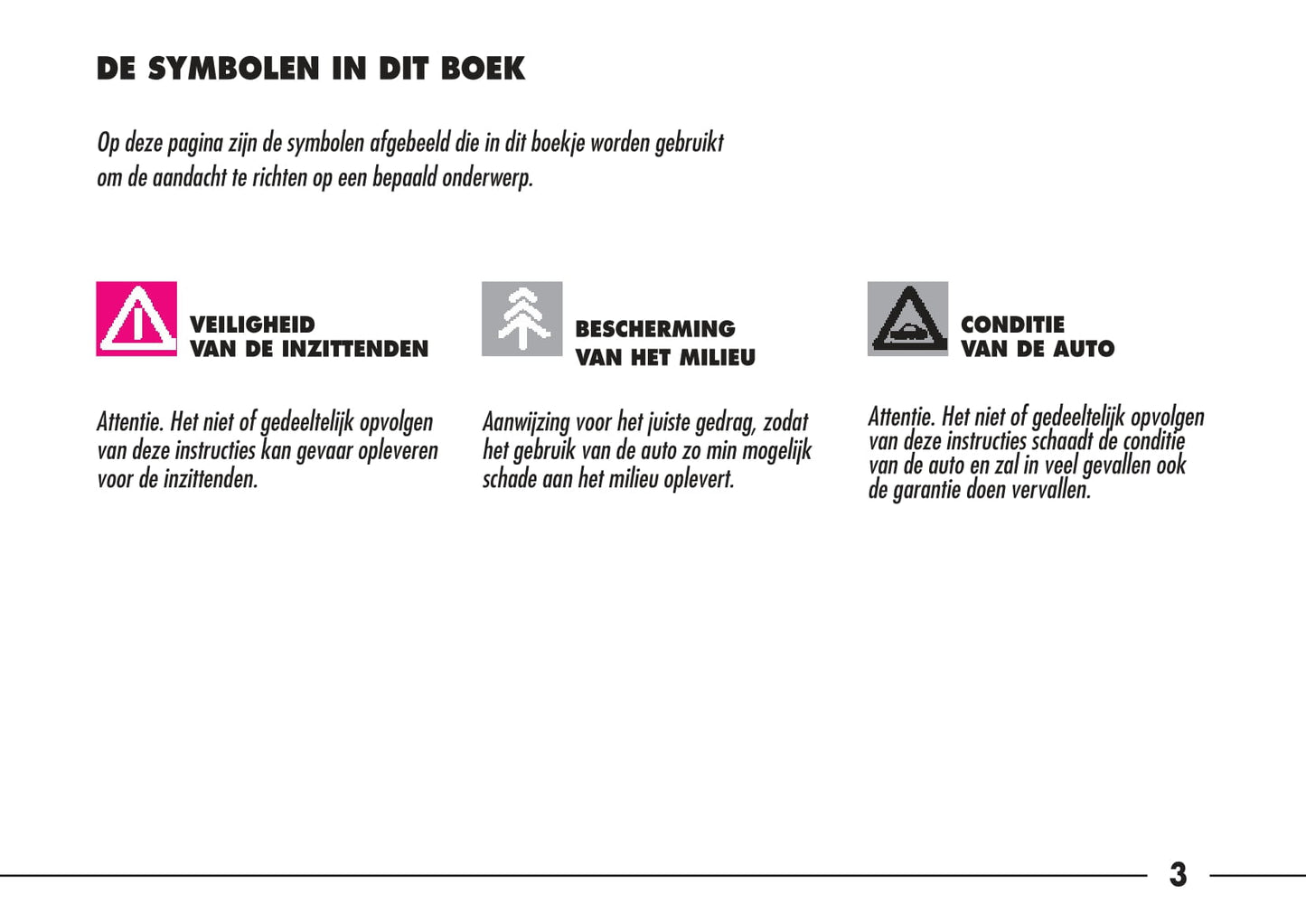 1997-2003 Alfa Romeo 156 Owner's Manual | Dutch