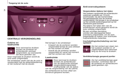 2011-2012 Peugeot Partner Gebruikershandleiding | Nederlands