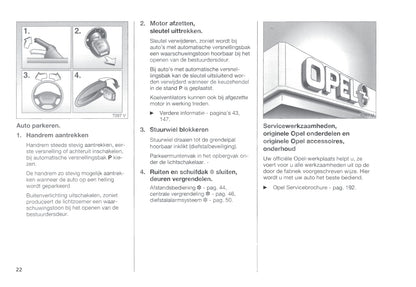 1994-1999 Opel Omega Gebruikershandleiding | Nederlands