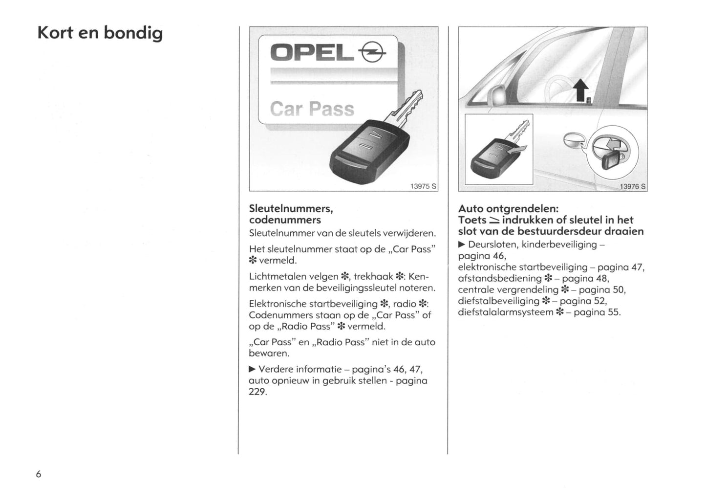 2003-2005 Opel Meriva Gebruikershandleiding | Nederlands