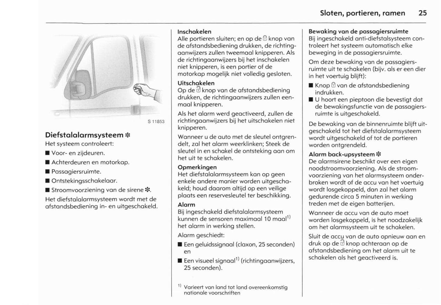 2006-2010 Opel Movano Bedienungsanleitung | Niederländisch