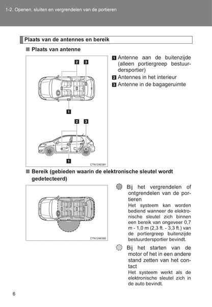 2007-2008 Toyota Auris Gebruikershandleiding | Nederlands