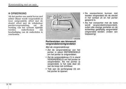 2007-2008 Kia Rio Gebruikershandleiding | Nederlands