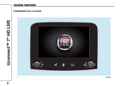 Fiat 500L Uconnect Radio 7.0 Guide d'utilisation 2017 - 2023