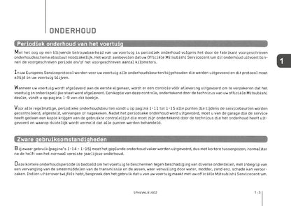 Europe Services Outlander PHEV 2014 - 2016