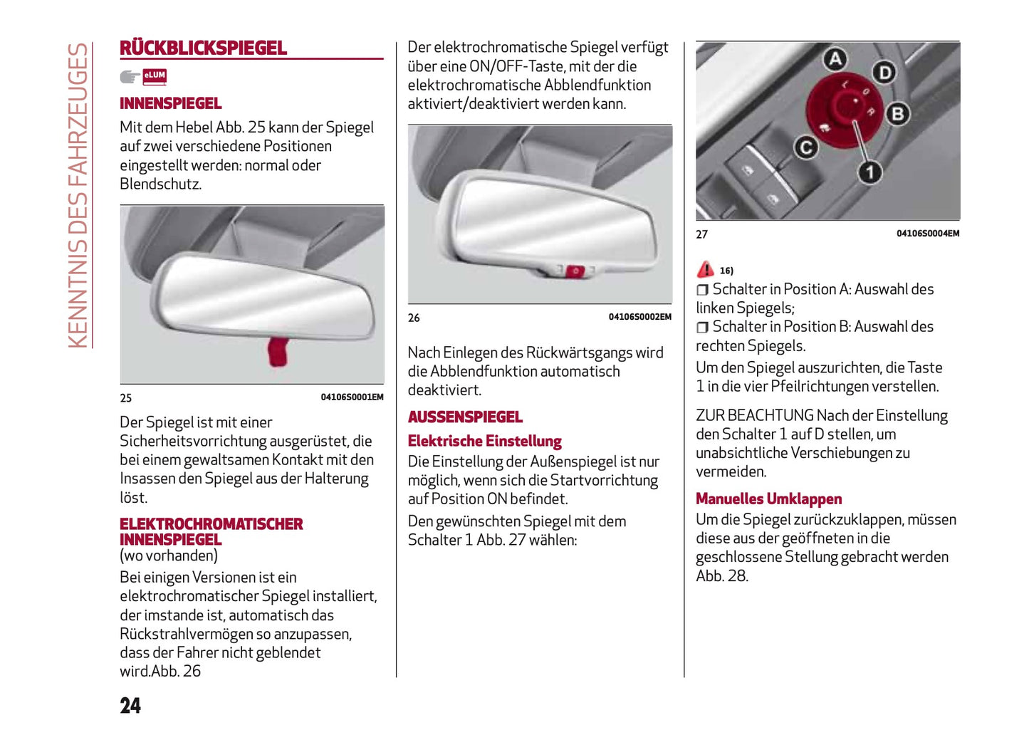 2016-2017 Alfa Romeo Giulia Owner's Manual | German
