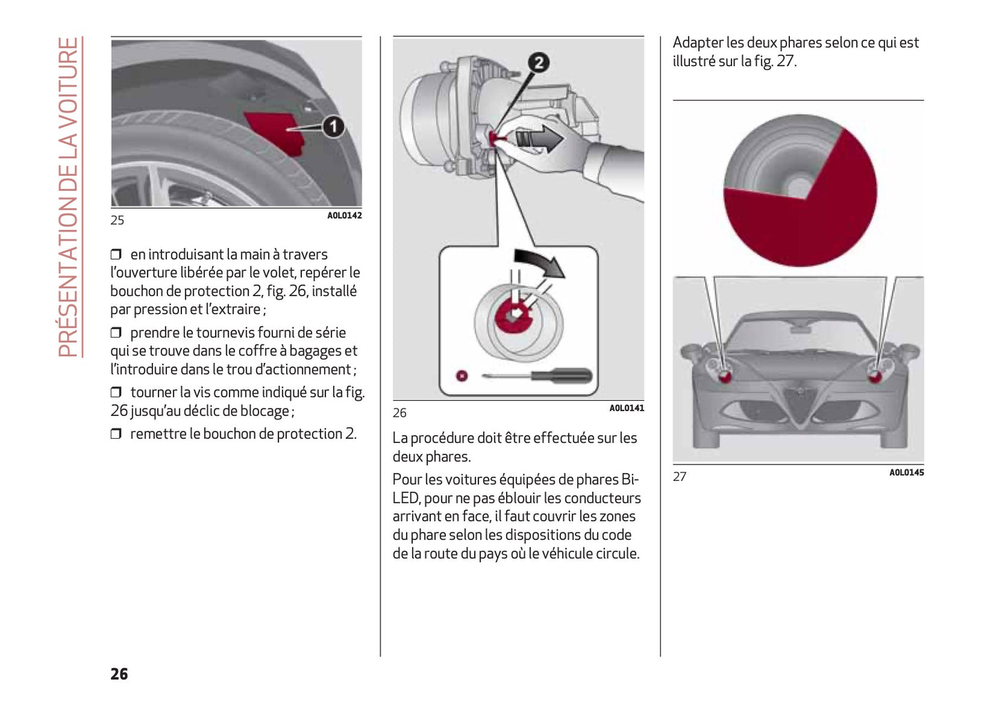 2017-2018 Alfa Romeo Giulia Owner's Manual | French