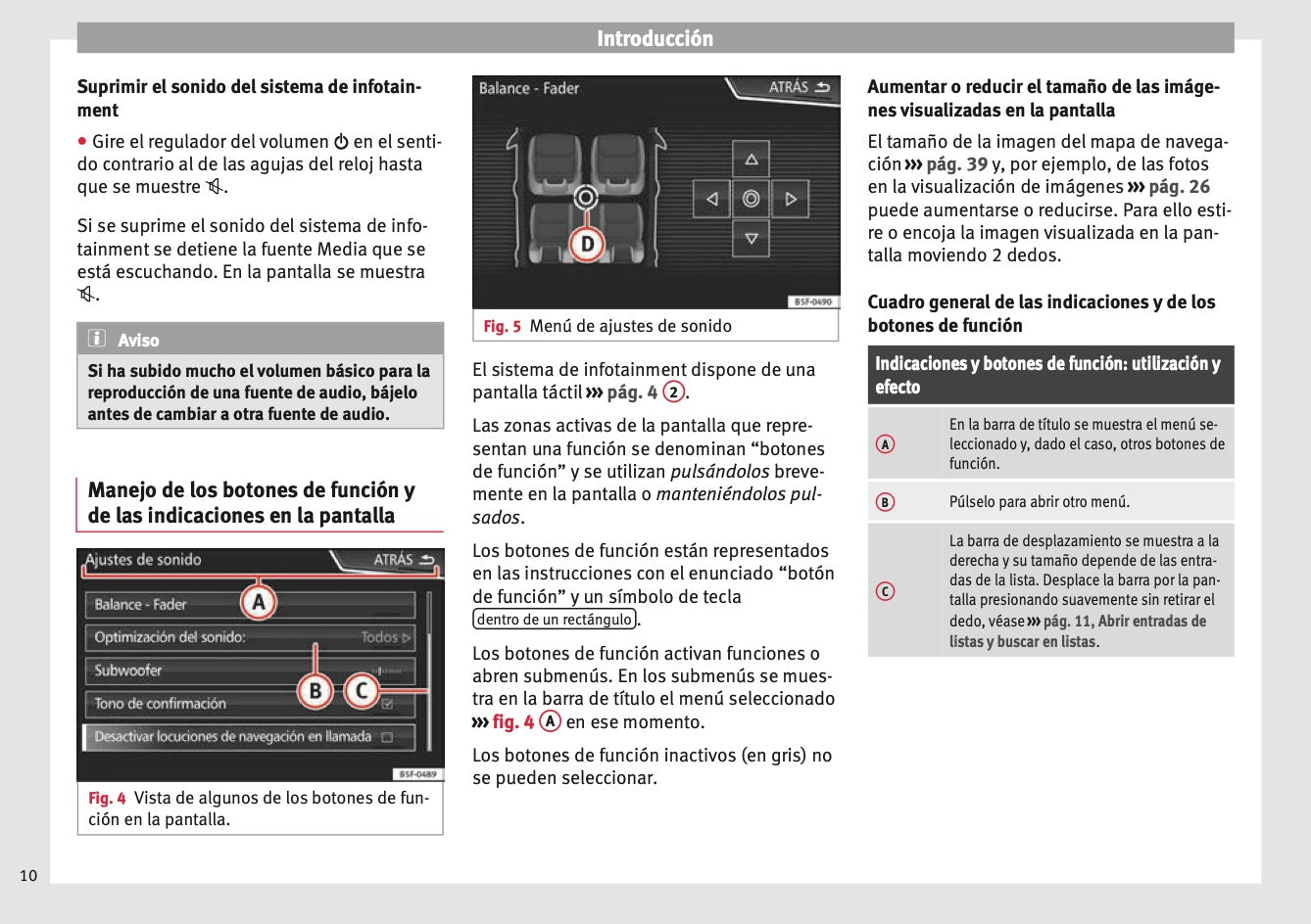 Seat Media System Plus Navi System Manual de Instrucciones 2015 - 2017