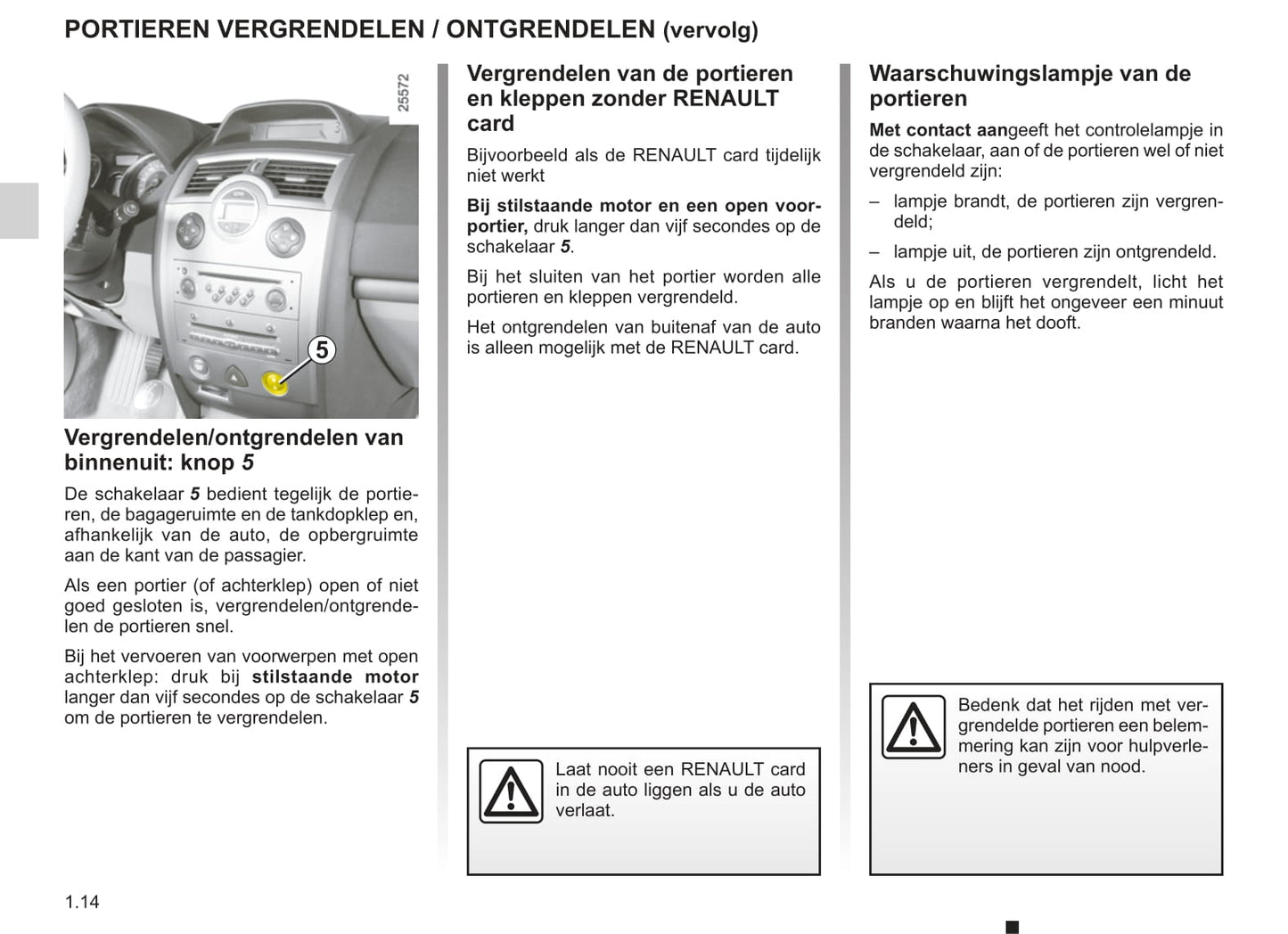 2008-2009 Renault Mégane Bedienungsanleitung | Niederländisch