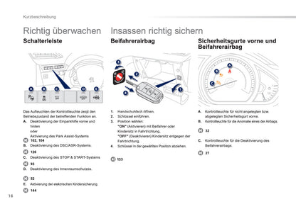 2016-2018 Peugeot 2008 Owner's Manual | German