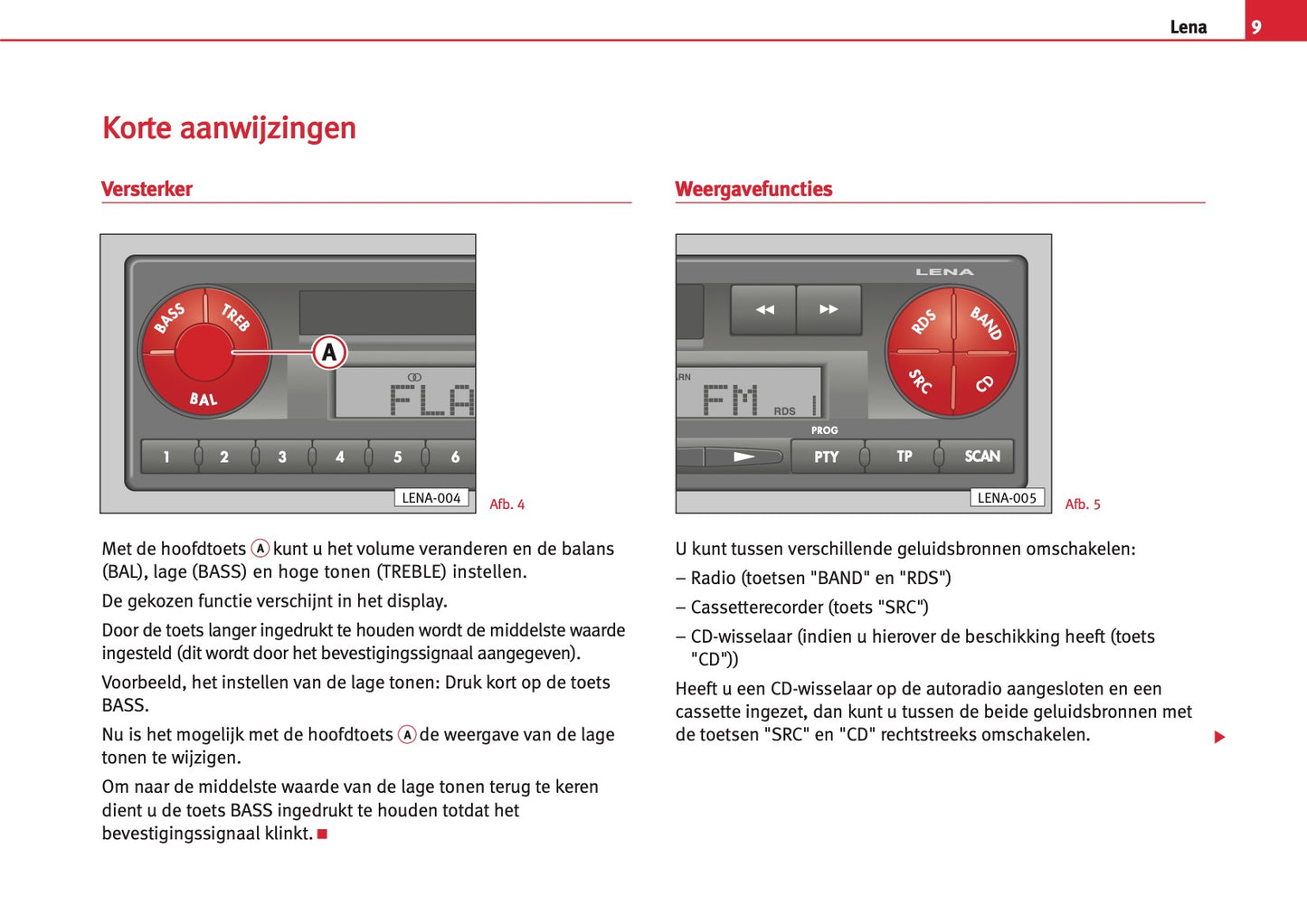 Seat Radio Lena 2003 - 2006