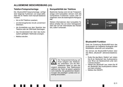 Renault Radio Classic Bedienungsanleitung 2018
