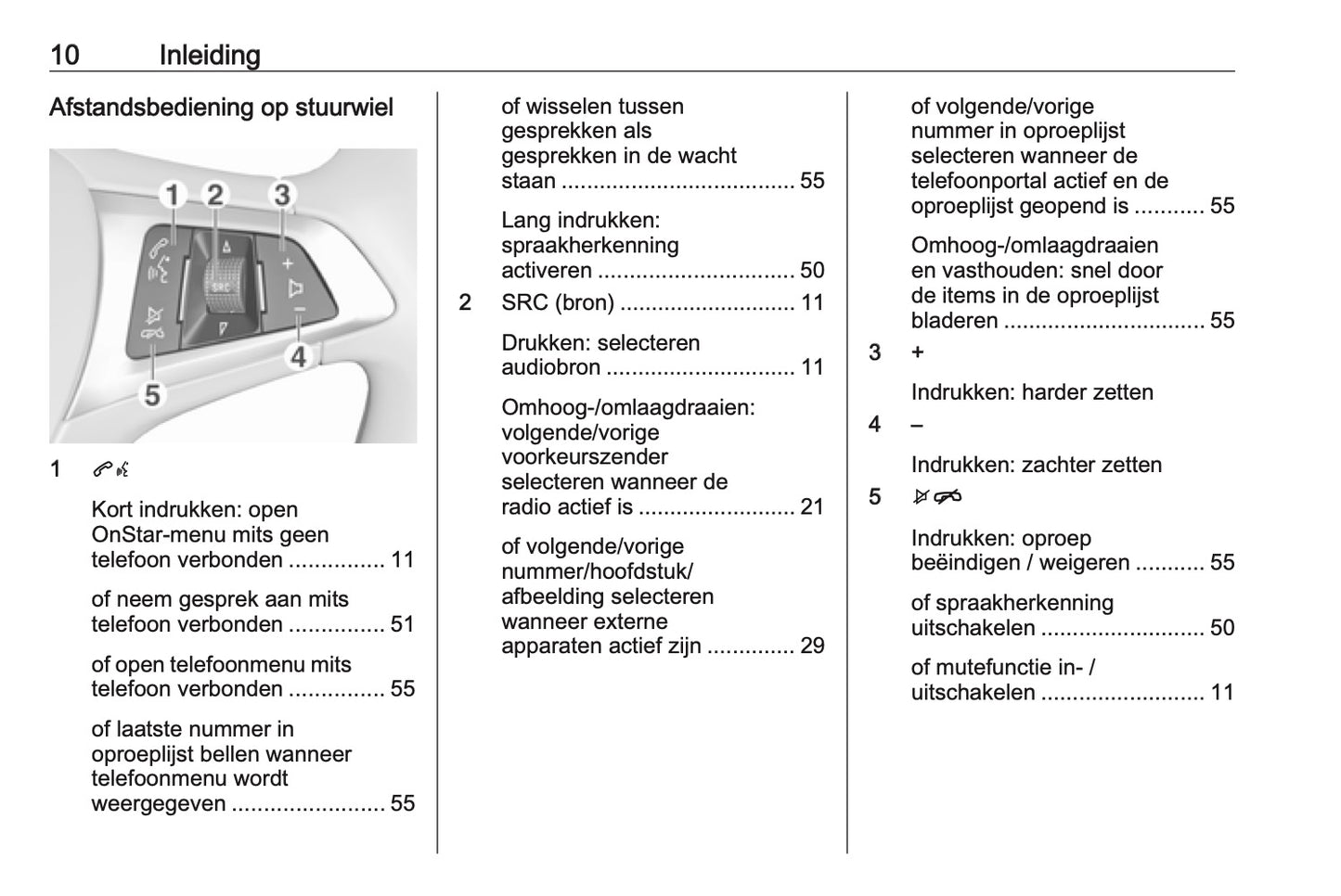 Opel Corsa Infotainment System Handleiding 2018 - 2019
