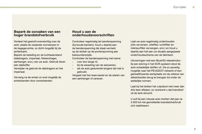 2017-2018 Peugeot 5008 Owner's Manual | Dutch