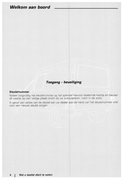 1997-1998 Citroën C15 Gebruikershandleiding | Nederlands
