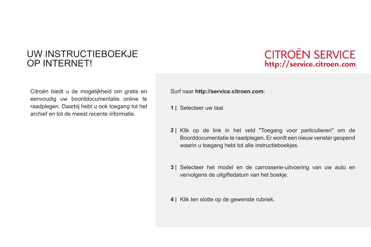 2011-2013 Citroën C4 Picasso/Grand C4 Picasso Gebruikershandleiding | Nederlands