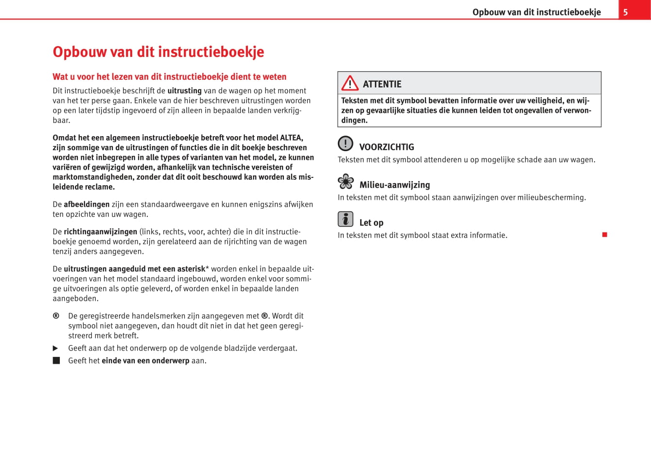 2009-2015 Seat Altea XL Bedienungsanleitung | Niederländisch