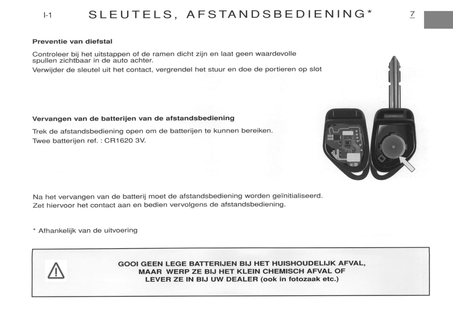 2000-2001 Citroën Berlingo Gebruikershandleiding | Nederlands