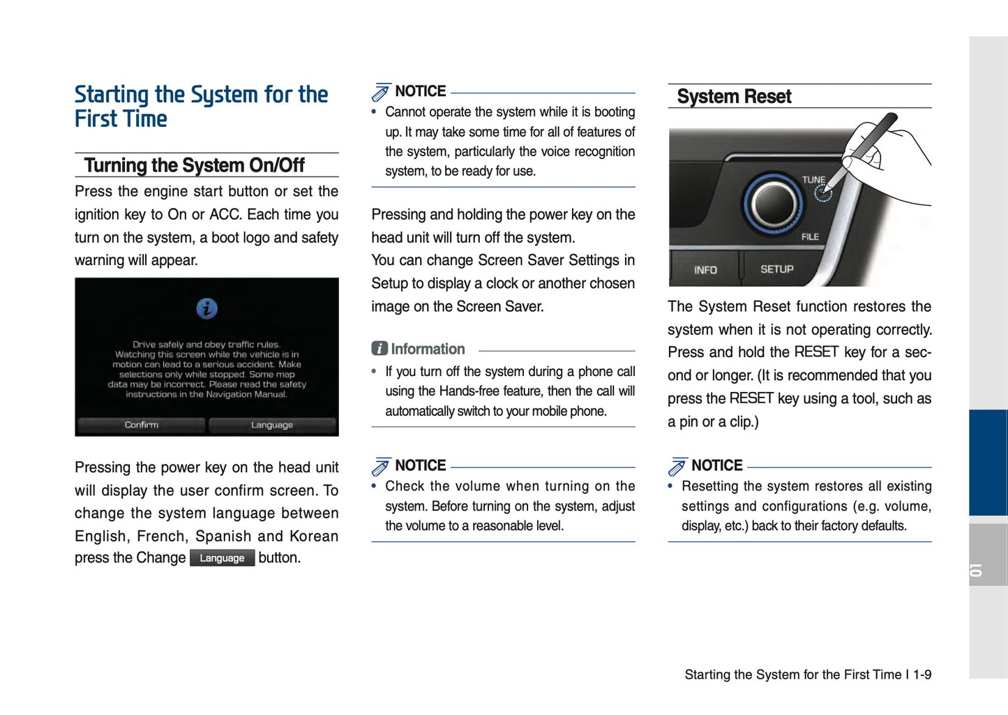 Hyundai Sonata Multimedia System Manuel du propriétaire 2014 - 2017