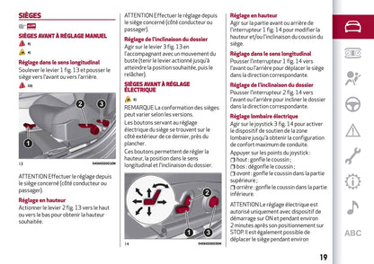 2016-2020 Alfa Romeo Giulia Bedienungsanleitung | Französisch