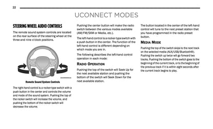 Uconnect Radio 10.1 Inch Display Infotainment manual