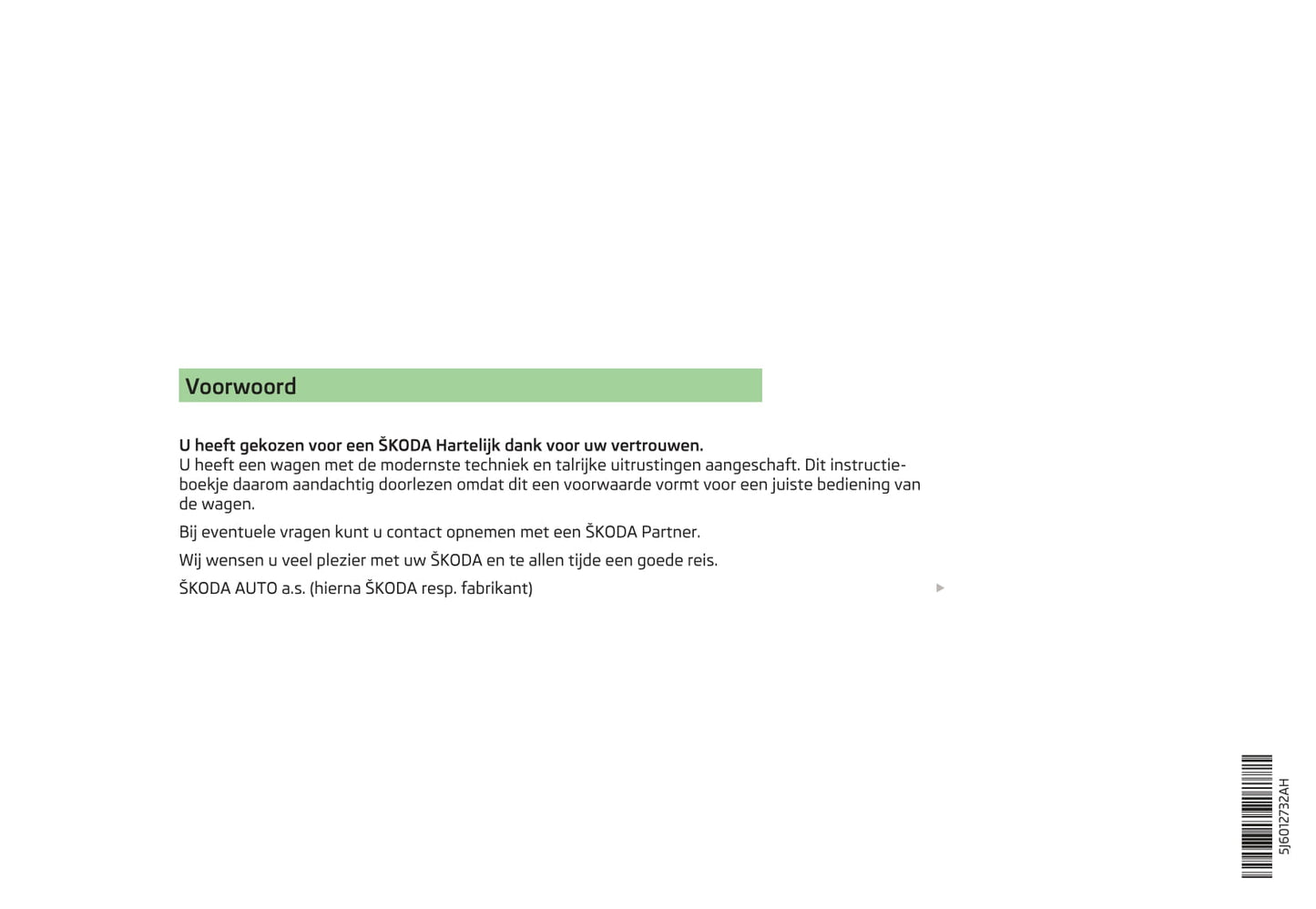 2010-2015 Skoda Fabia Gebruikershandleiding | Nederlands