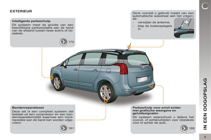 2012-2013 Peugeot 5008 Gebruikershandleiding | Nederlands