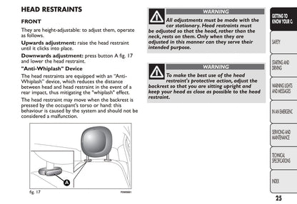 2012 Fiat Panda Owner's Manual | English