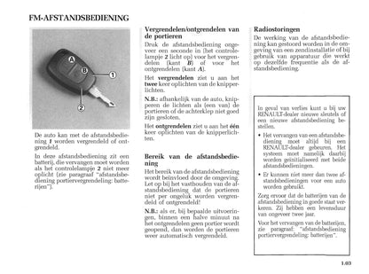 2005-2006 Renault Master Gebruikershandleiding | Nederlands