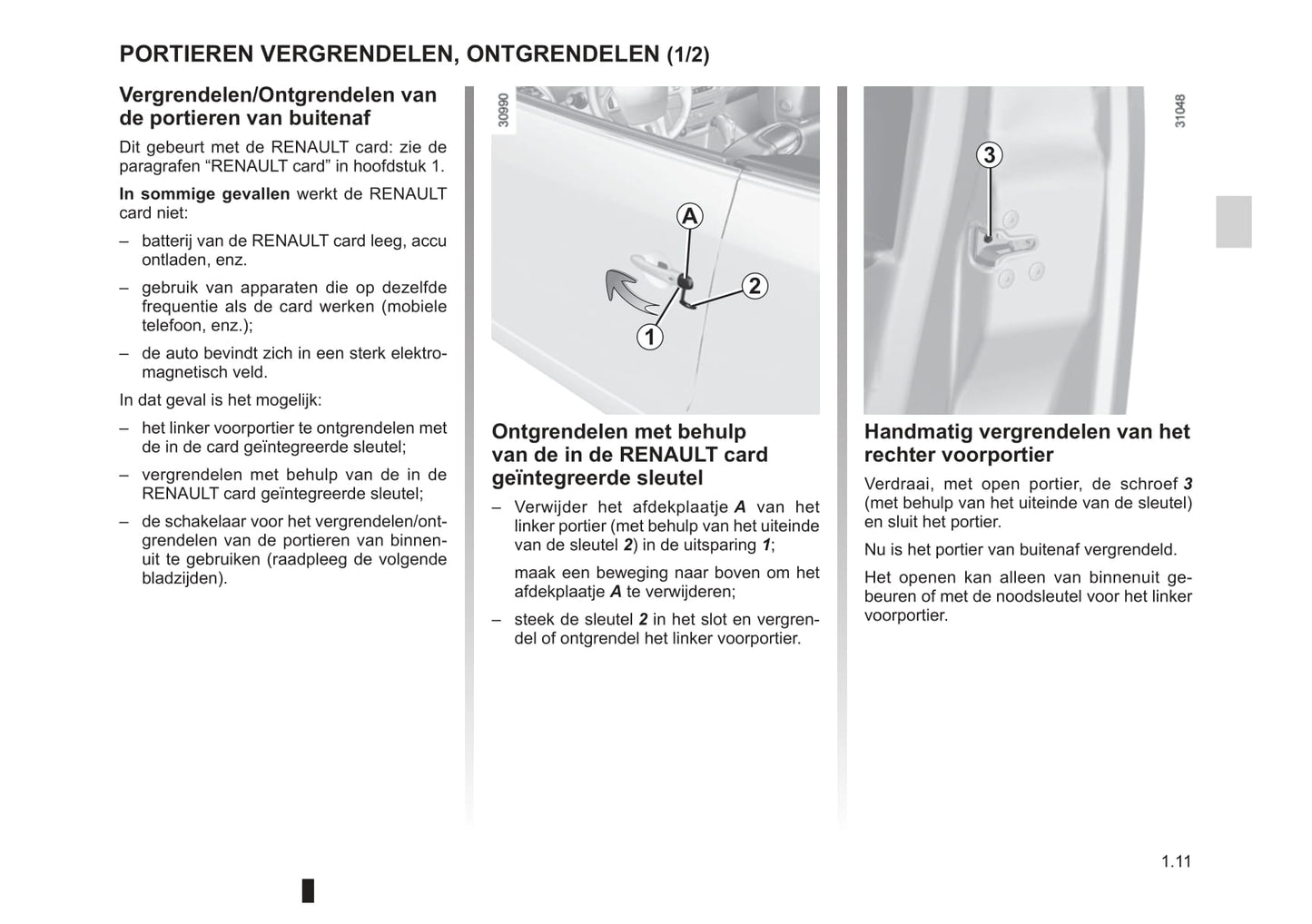 2013-2014 Renault Mégane Coupé Cabriolet Bedienungsanleitung | Niederländisch