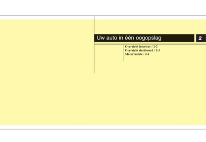 2009-2010 Kia Venga Gebruikershandleiding | Nederlands