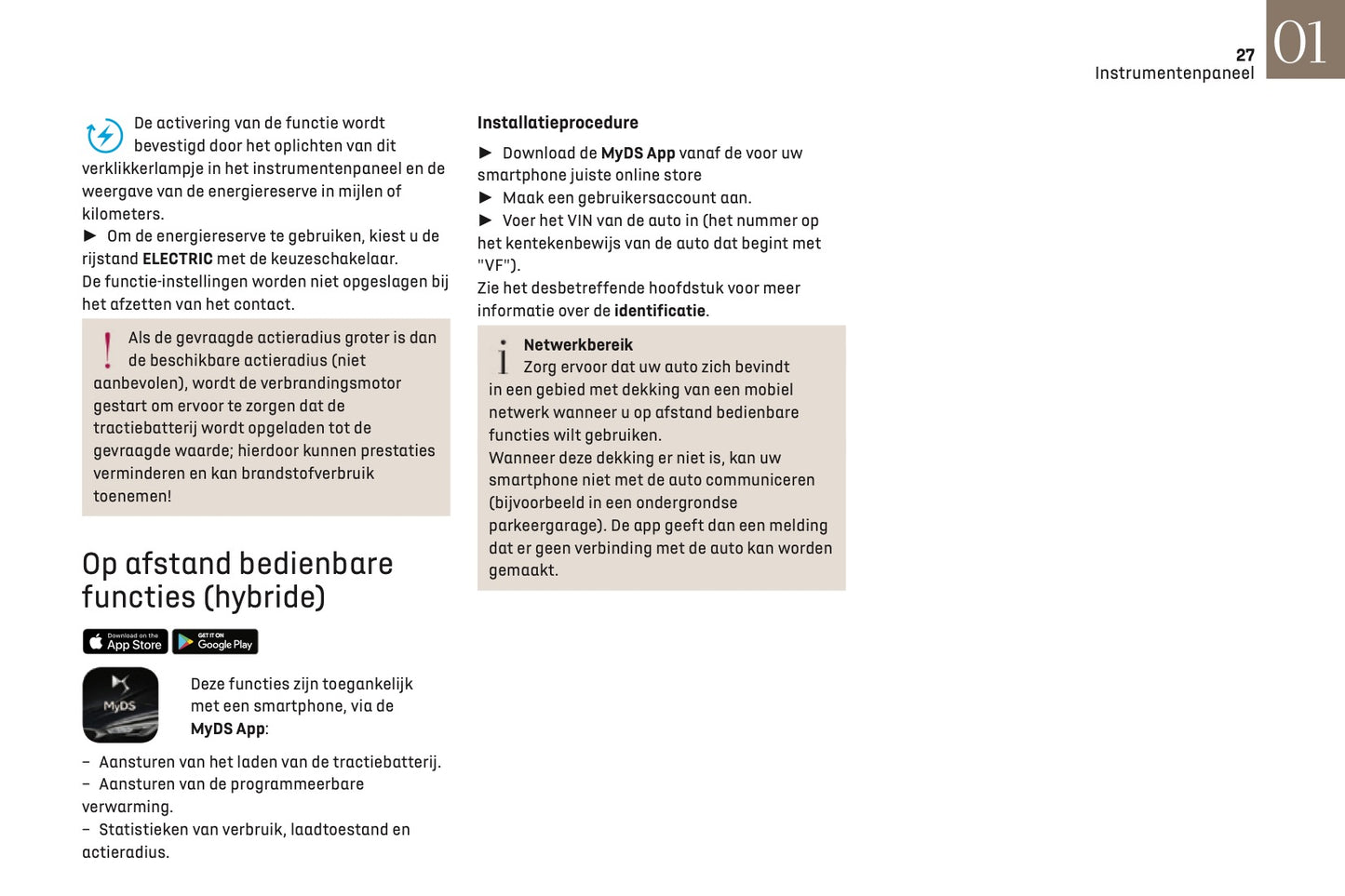 2019-2021 DS Automobiles DS 7 Crossback Bedienungsanleitung | Niederländisch
