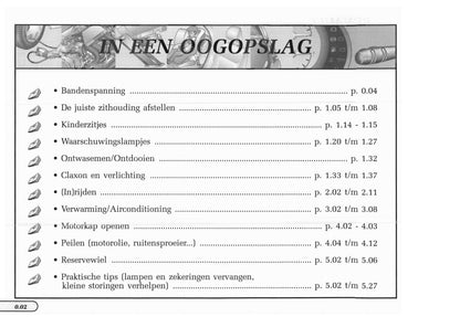 1998-1999 Renault Mégane Coupé Bedienungsanleitung | Niederländisch