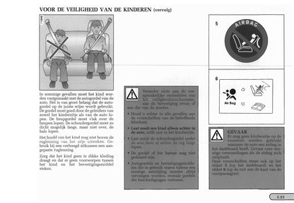 1996-1999 Renault Mégane Manuel du propriétaire | Néerlandais