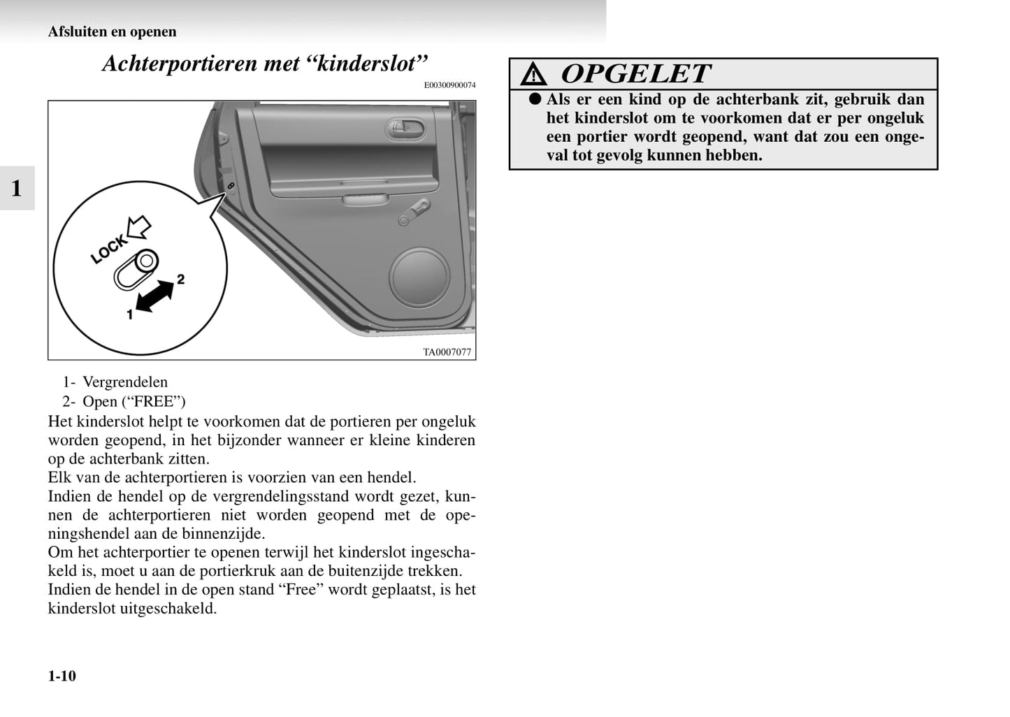 2004-2008 Mitsubishi Colt Manuel du propriétaire | Néerlandais