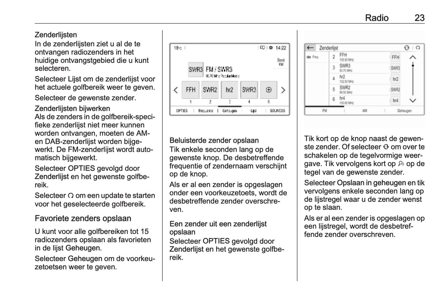 Opel Combo Handleiding Infotainment 2018 - 2023