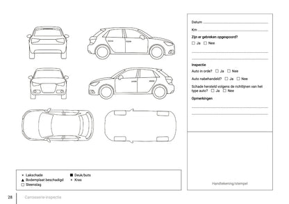 Onderhoudsboekje voor Mercedes-Benz CLC 2008 - 2011