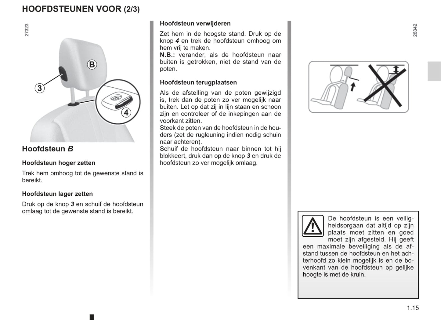 2003-2004 Renault Kangoo Gebruikershandleiding | Nederlands