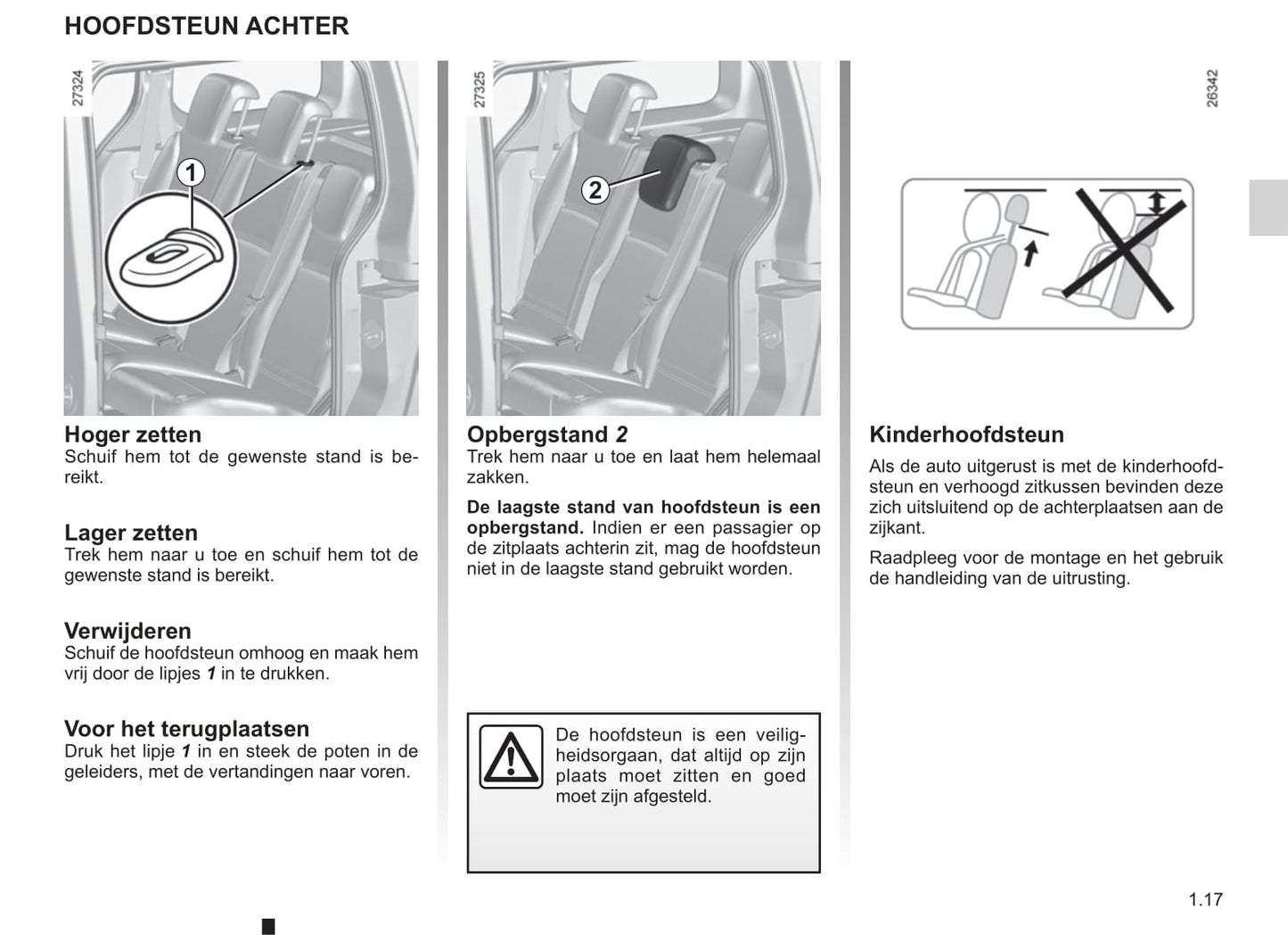 2003-2008 Renault Kangoo Manuel du propriétaire | Néerlandais