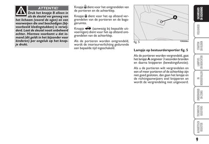 2013-2014 Fiat Linea Gebruikershandleiding | Nederlands